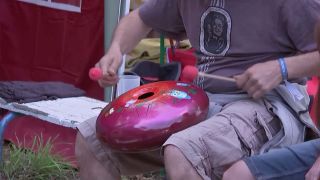 Pax Terra Musica Festival in Brandenburg im Juli 2022. (Quelle: rbb) Pax Terra Musica Festival in Brandenburg im Juli 2022. (Quelle: rbb)